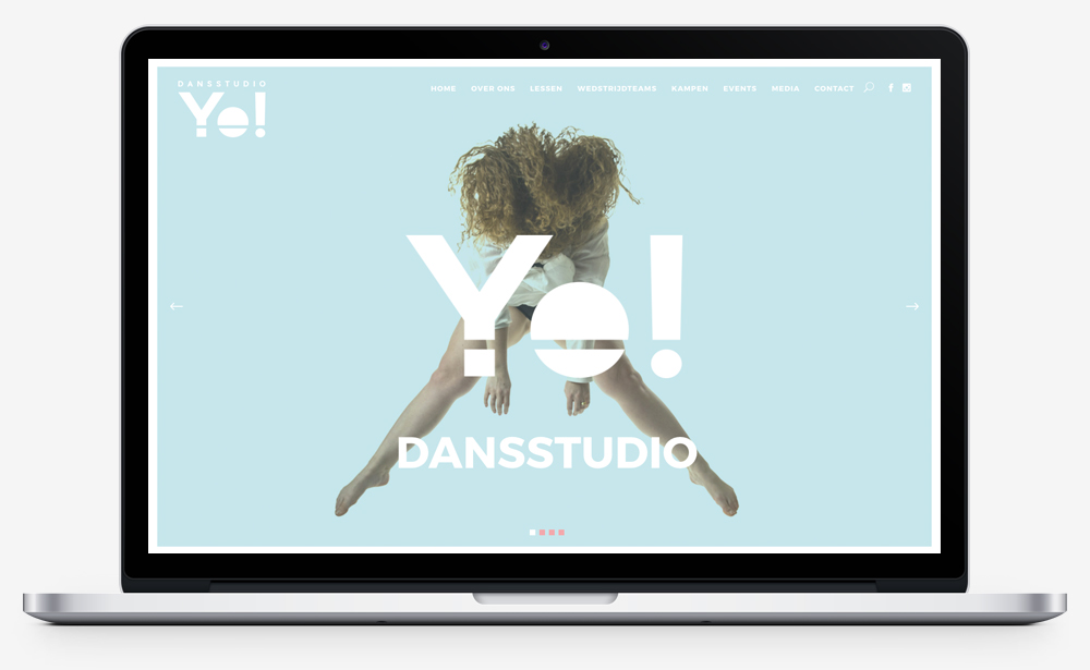 Dansstudio Yo! website